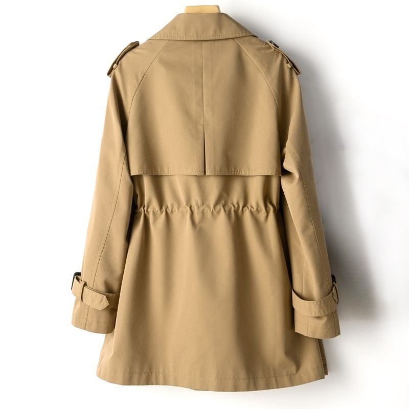 Women's Lightweight Trench Coat Classic Structured Silhouette