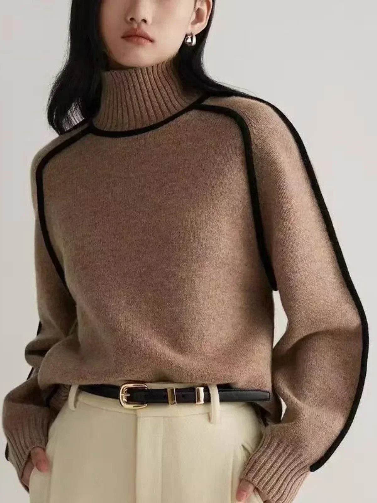 Donna | Elegantní rolákový svetr