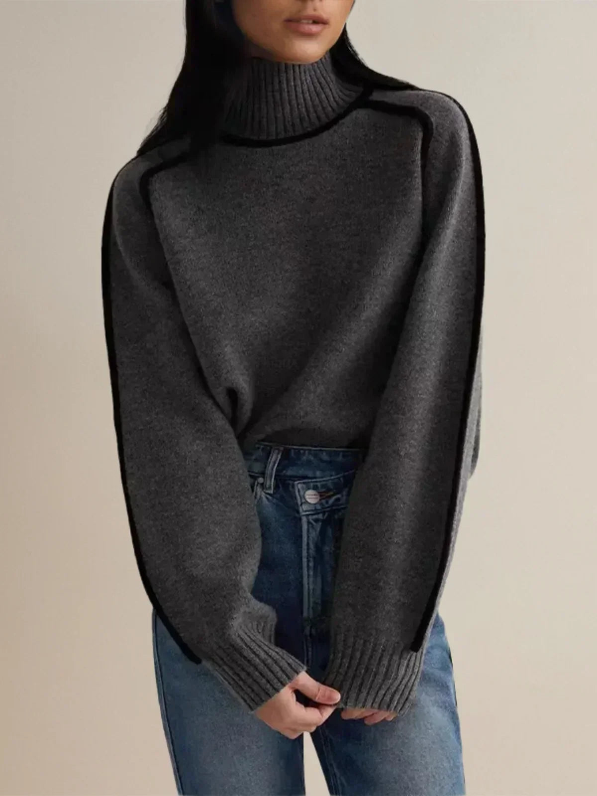 Donna | Elegantní rolákový svetr