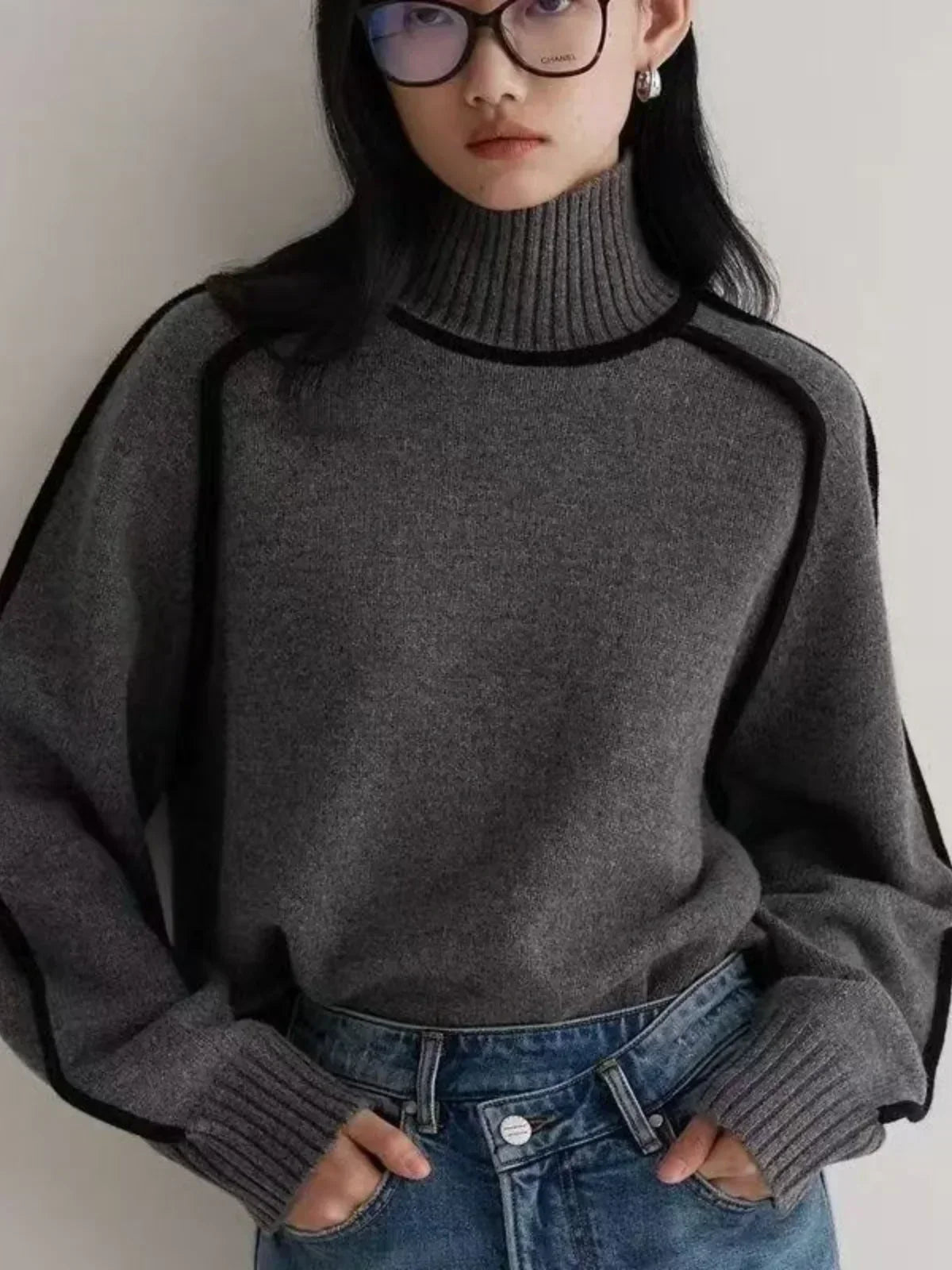 Donna | Elegantní rolákový svetr