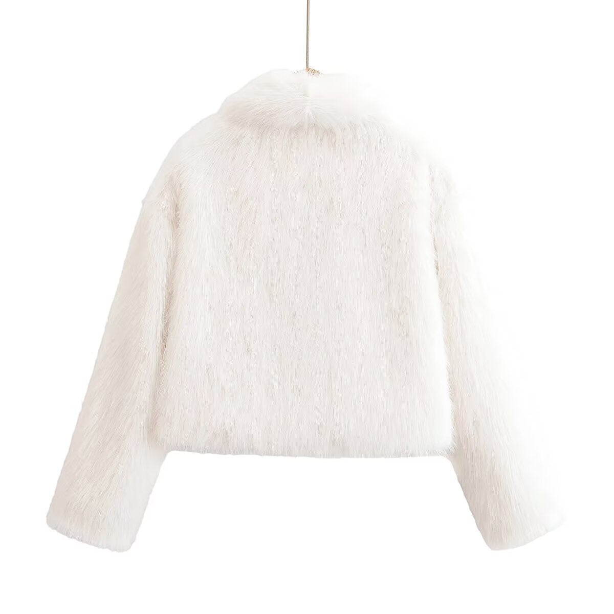 Women's Cropped Open-Front Jacket with Shawl Collar