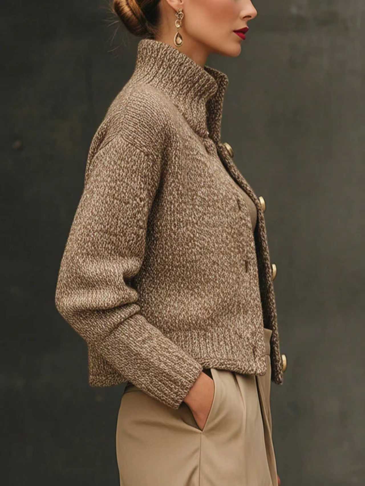 ADELINE™ | Chaqueta a medida de mezcla de lana