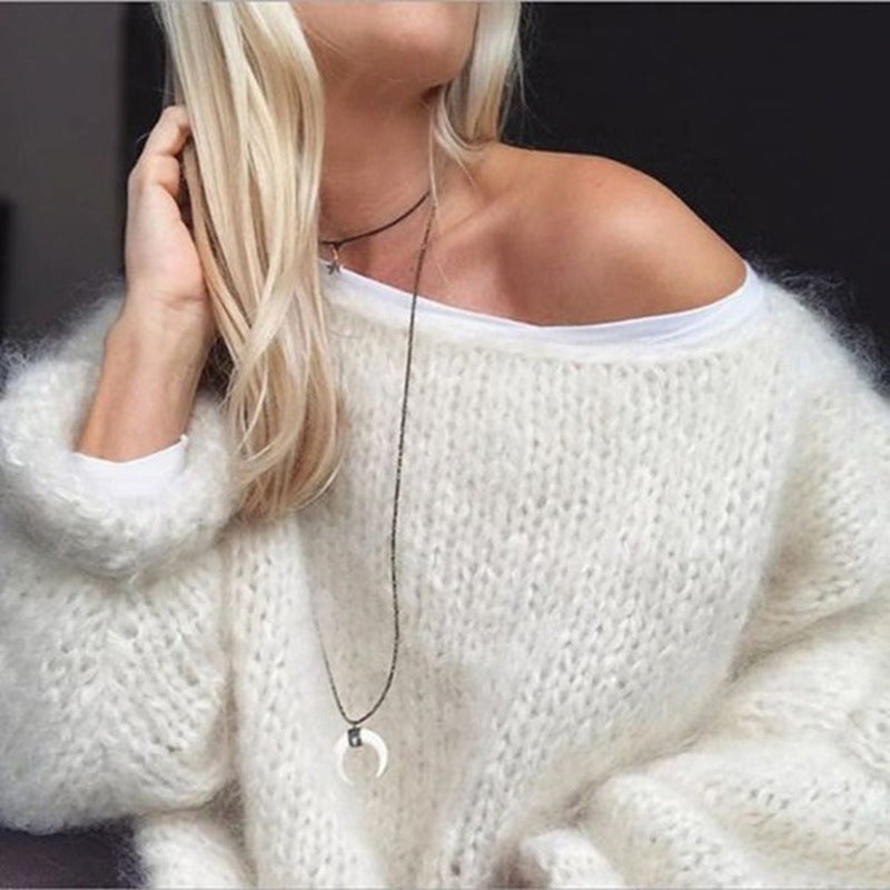 Women's Knitted Sweater Boho Style Warm Comfortable