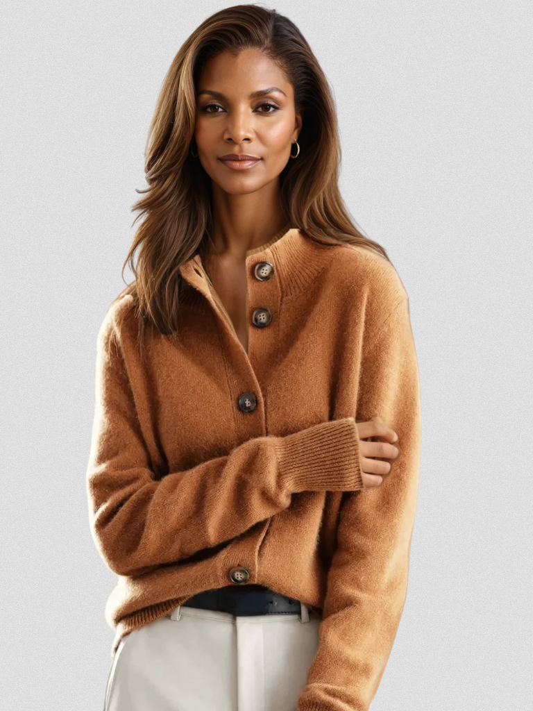 Sofia - Knopfstrickjacke