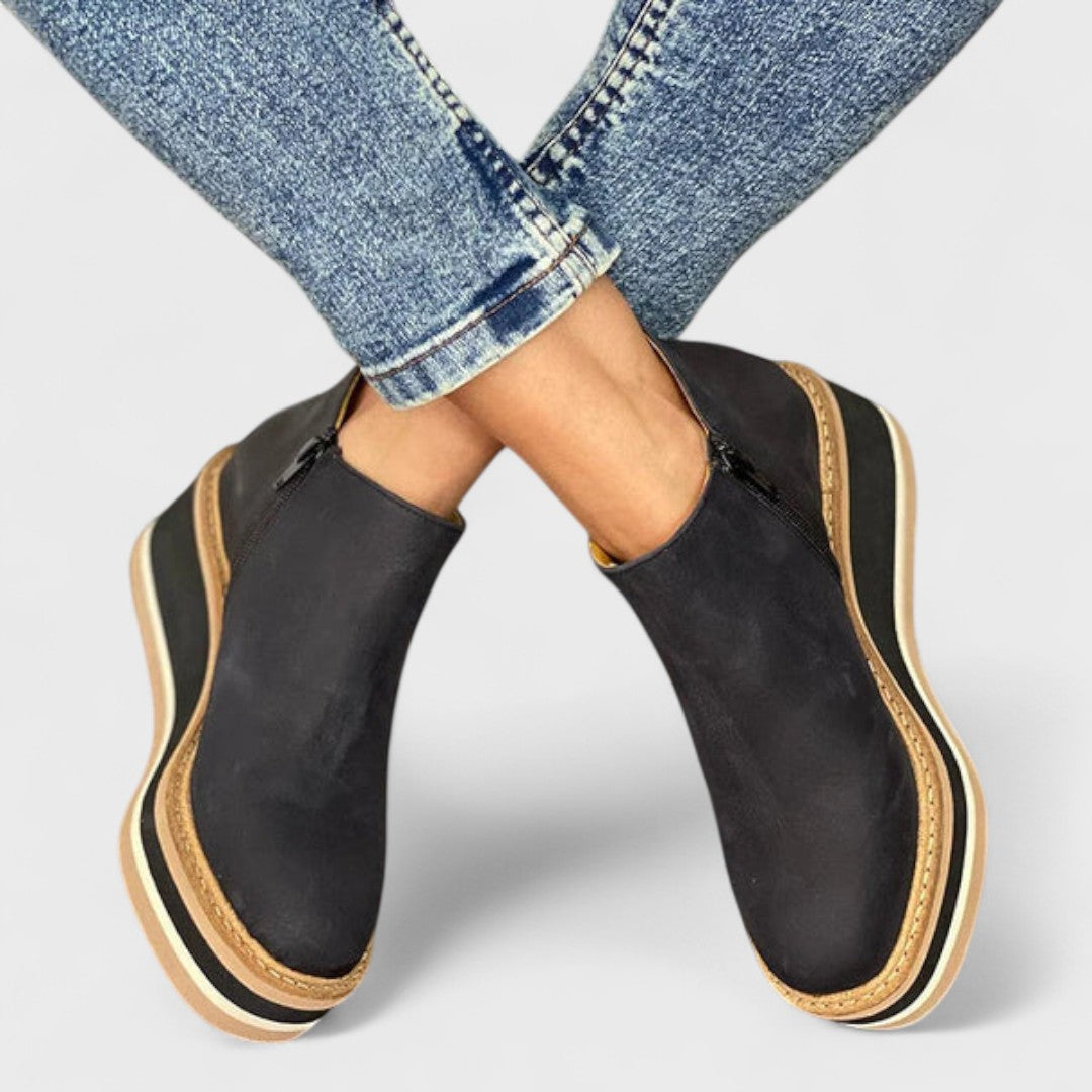 Zapatos impermeables sin cordones para mujer