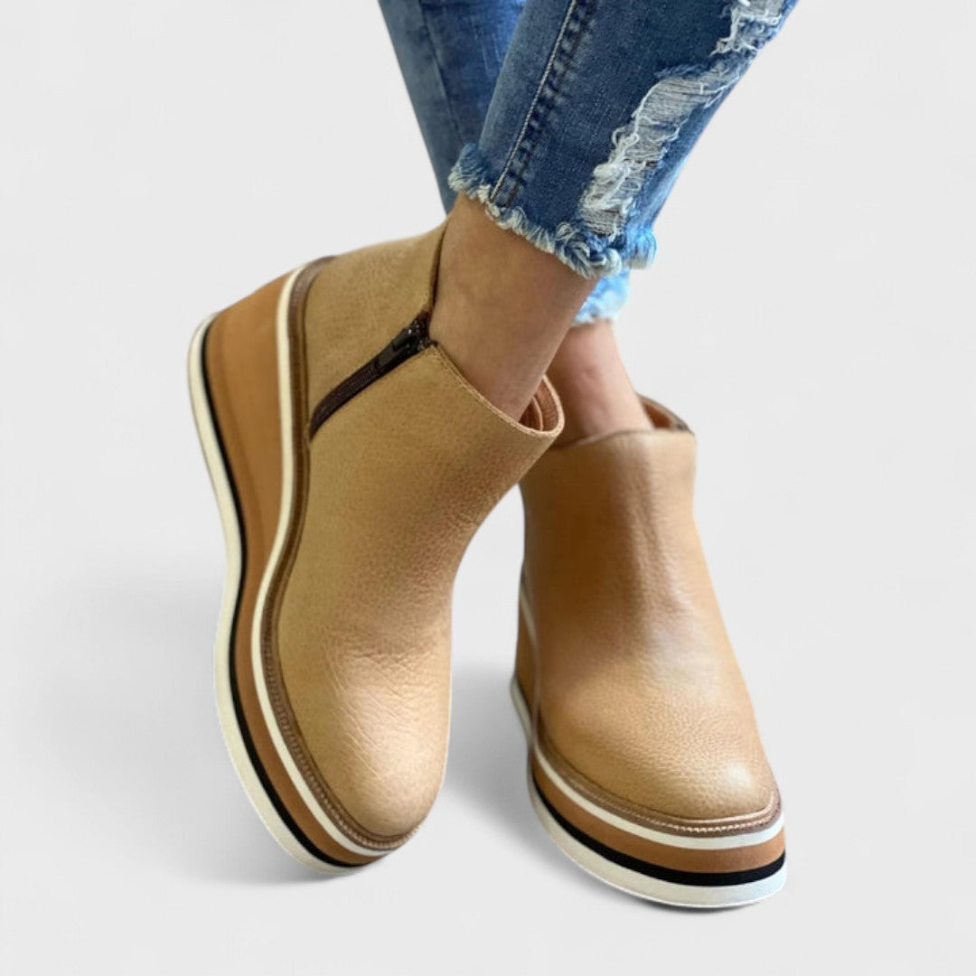 Zapatos impermeables sin cordones para mujer