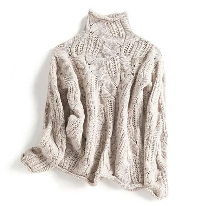 Women's Lightweight Knit Sweater Soft Refined Texture
