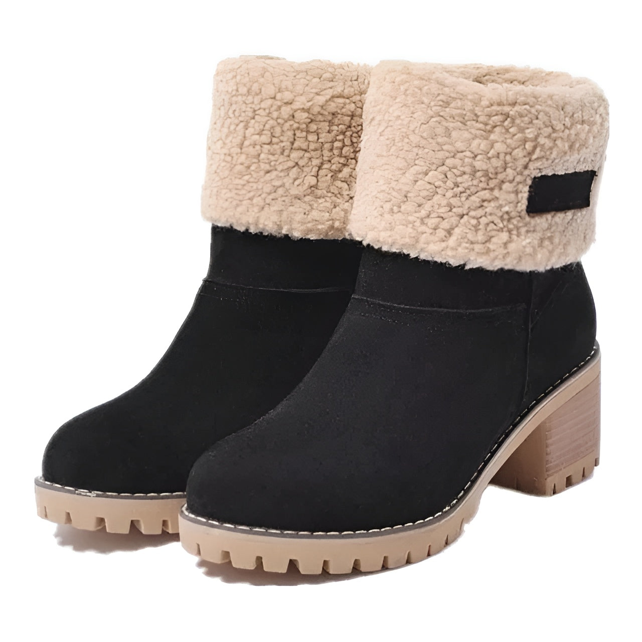 Ella | Botas de lana hasta media pantorrilla