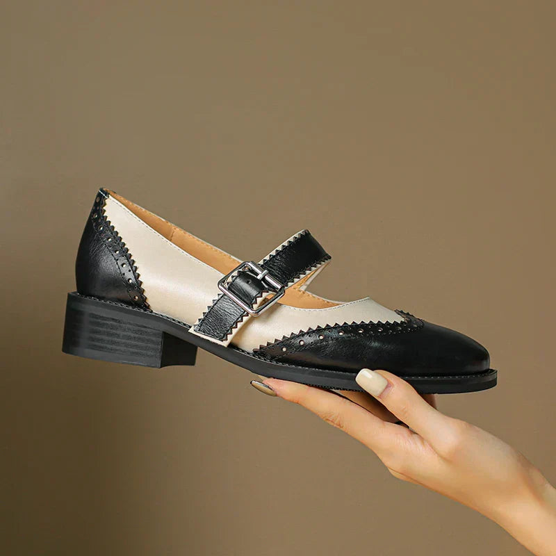 Lily | Miana Leather Mary Janes