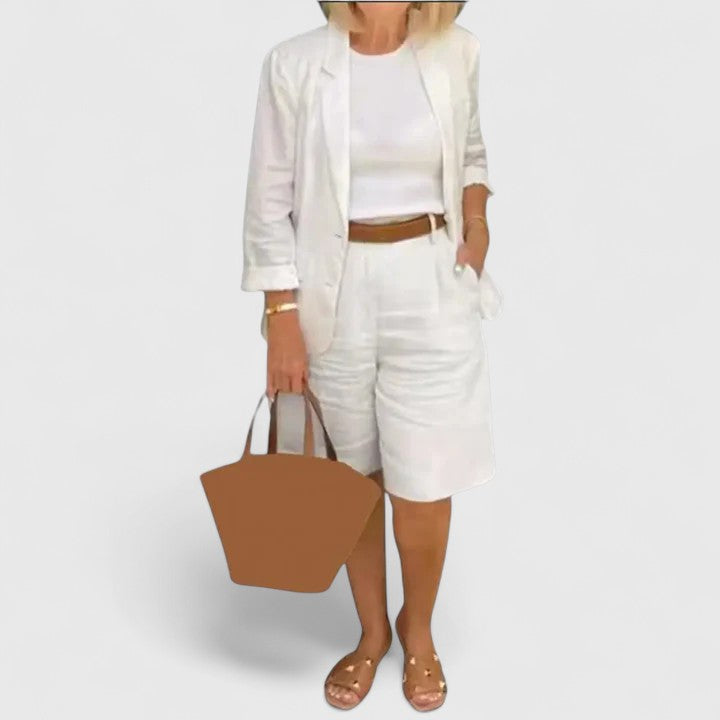 Annie | Conjunto Elegante de Traje de 2 Piezas