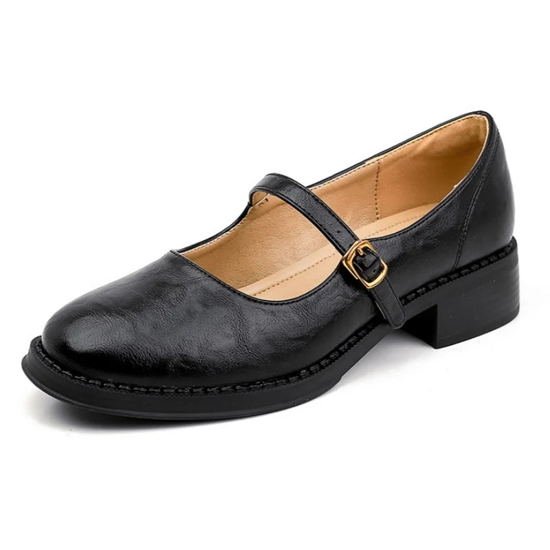 Lily | Classic Comfort Mary Janes Made of Leather