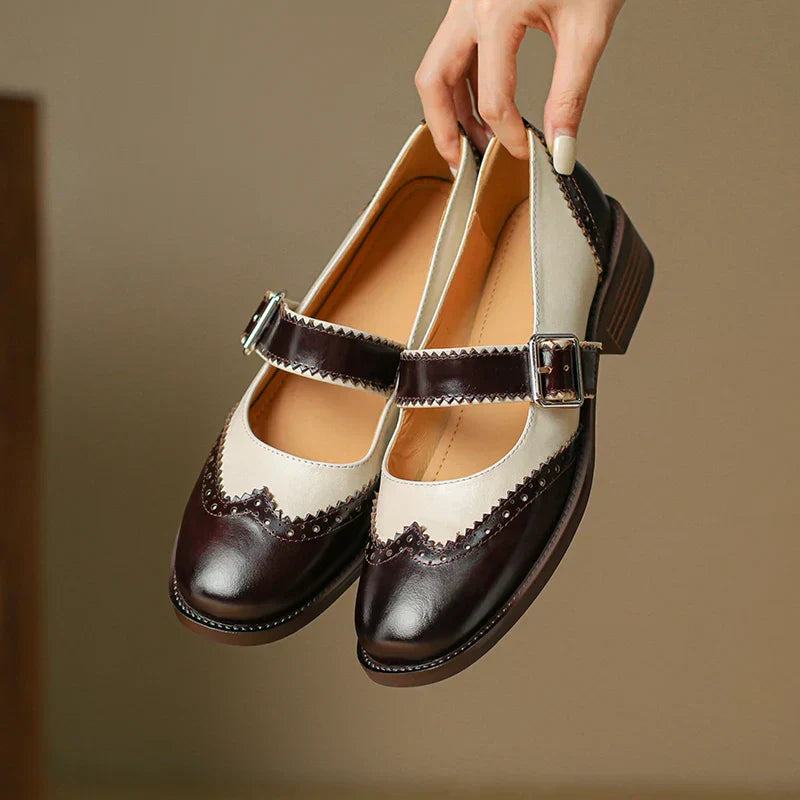 Lily | Miana Leather Mary Janes