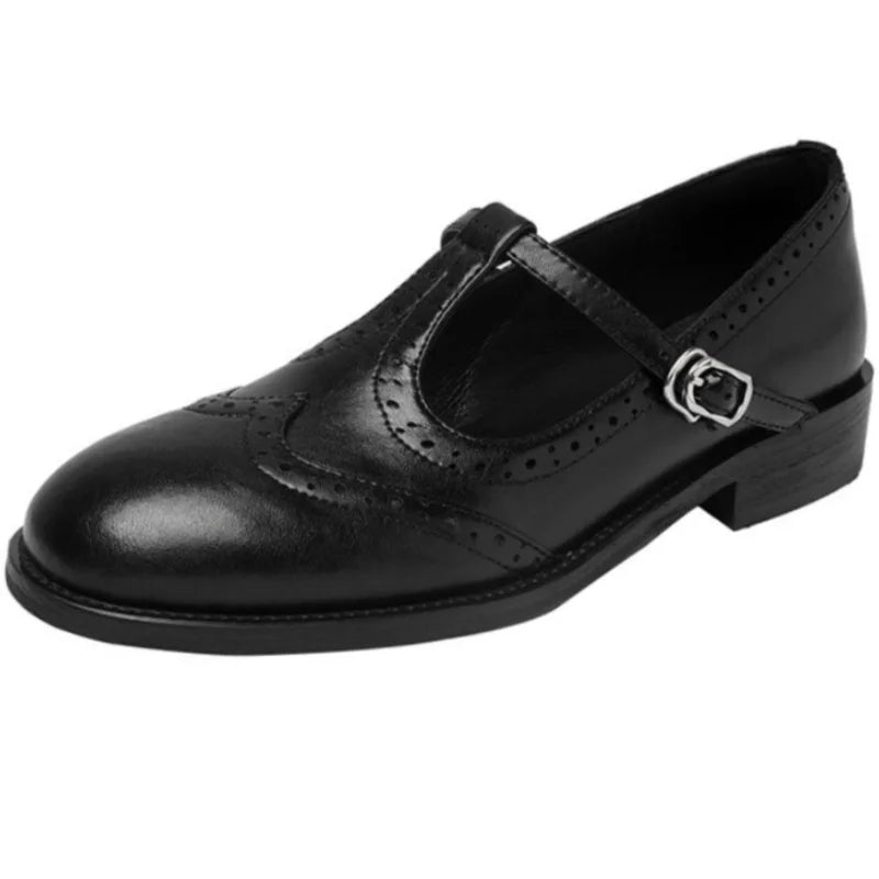 Lily | Elegant T-Strap Mary Janes