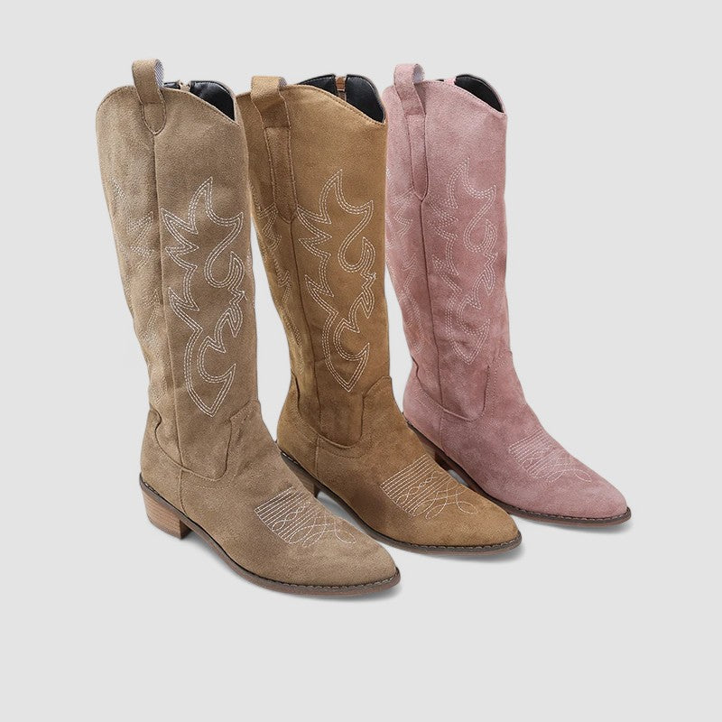 Clara - Botas occidentales ortopédicas