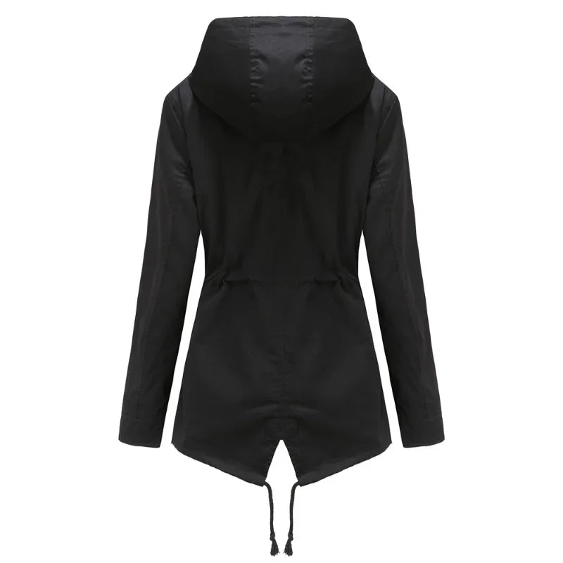 Women's Waterproof Hooded Coat