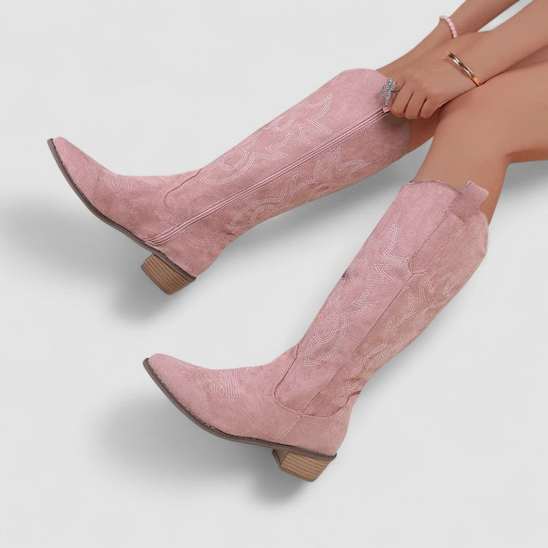 Clara - Botas occidentales ortopédicas