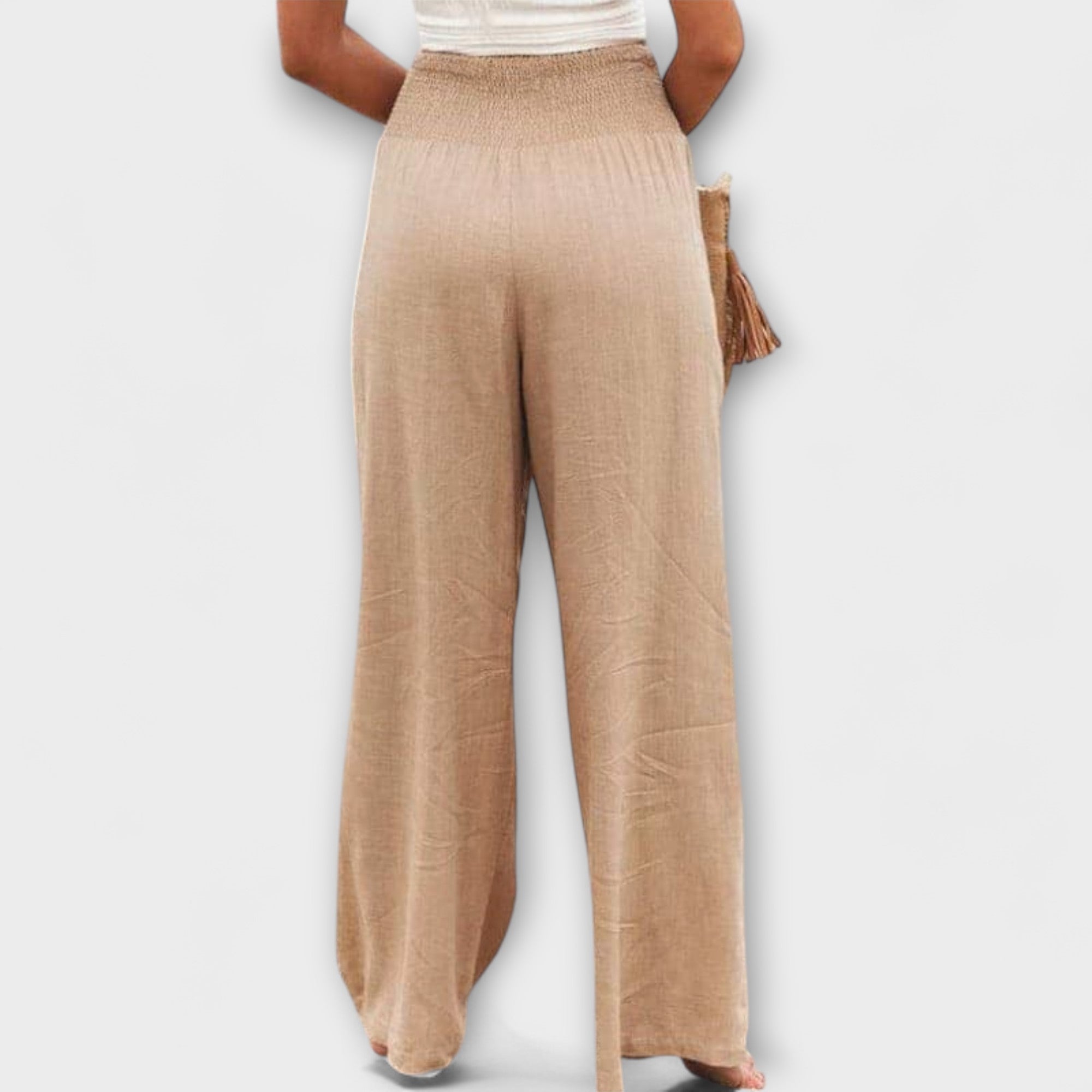 Pantalon large femme