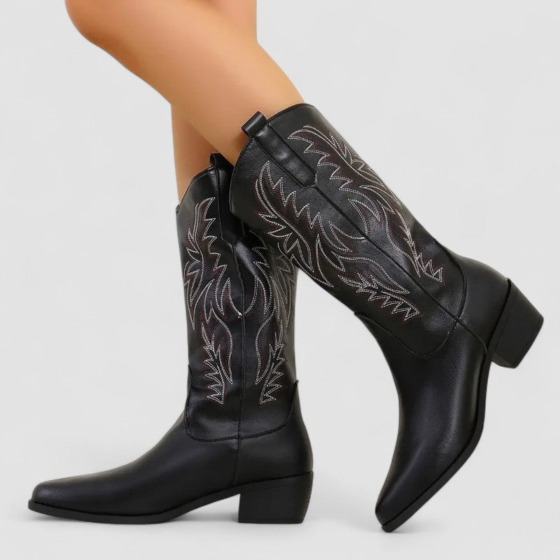 Claire - Botas occidentales ortopédicas