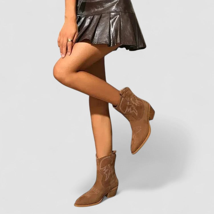 Lillian – Botas occidentales ortopédicas