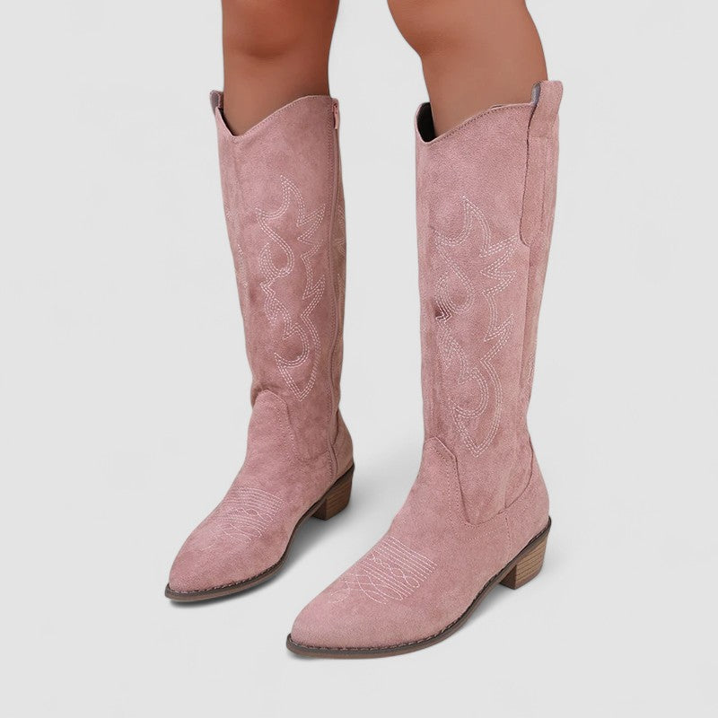 Clara - Botas occidentales ortopédicas