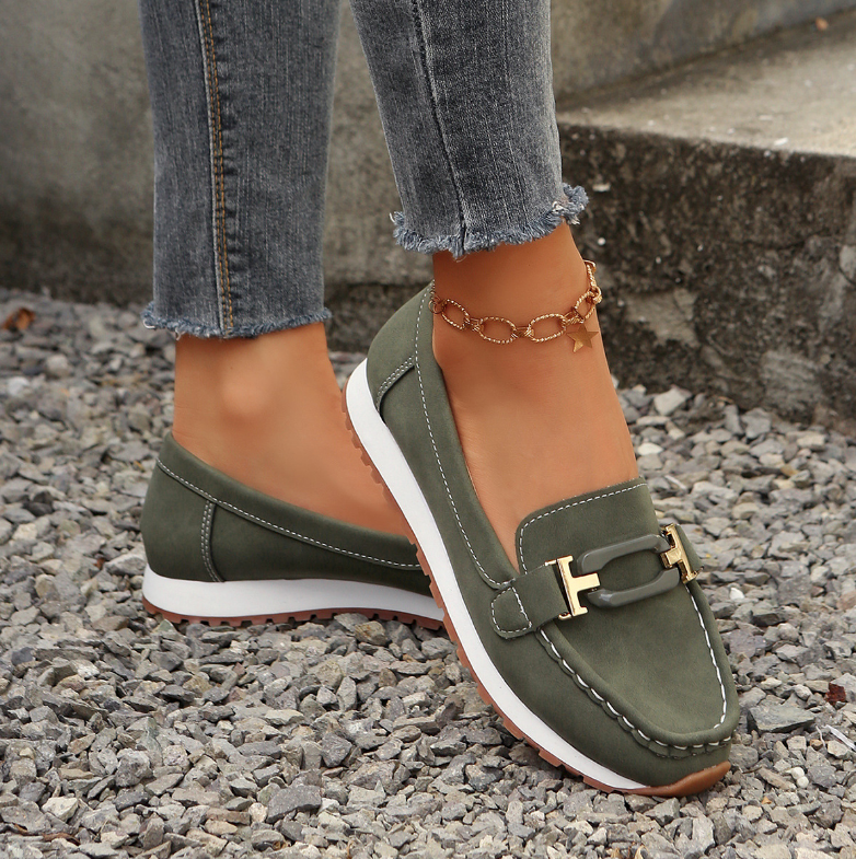 Emelia - Mocassins de chaîne de luxe