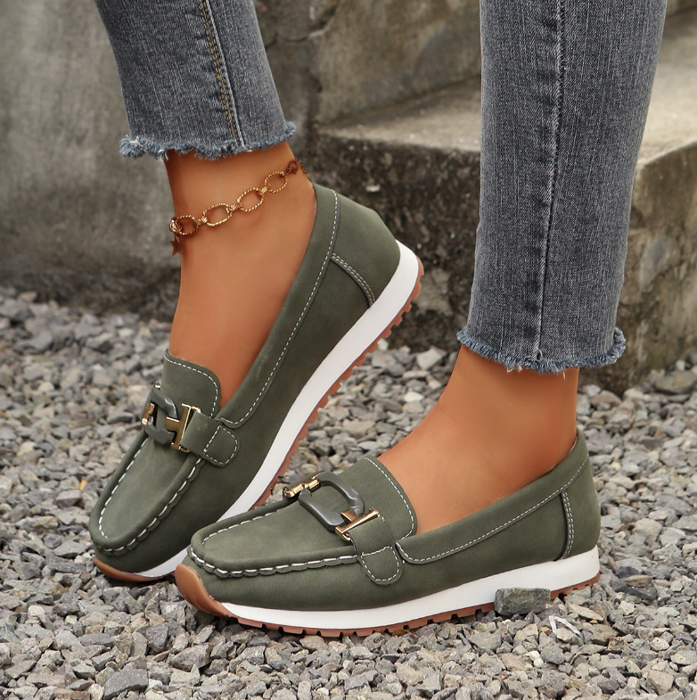 Emelia - Mocassins de chaîne de luxe