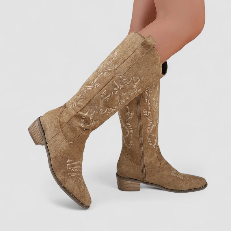 Clara - Botas occidentales ortopédicas