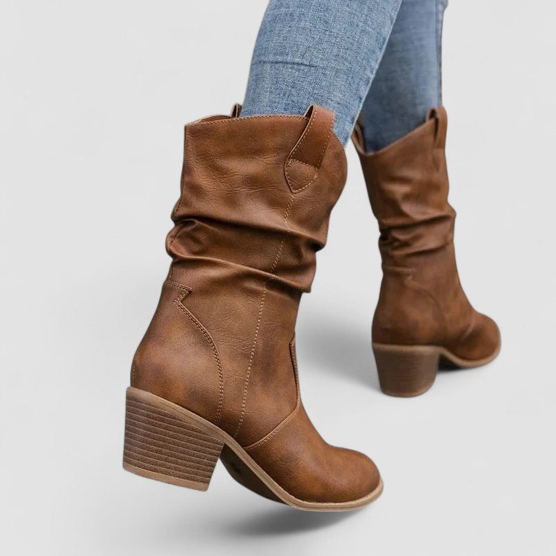 Vivian – Ortopedické kožené boty