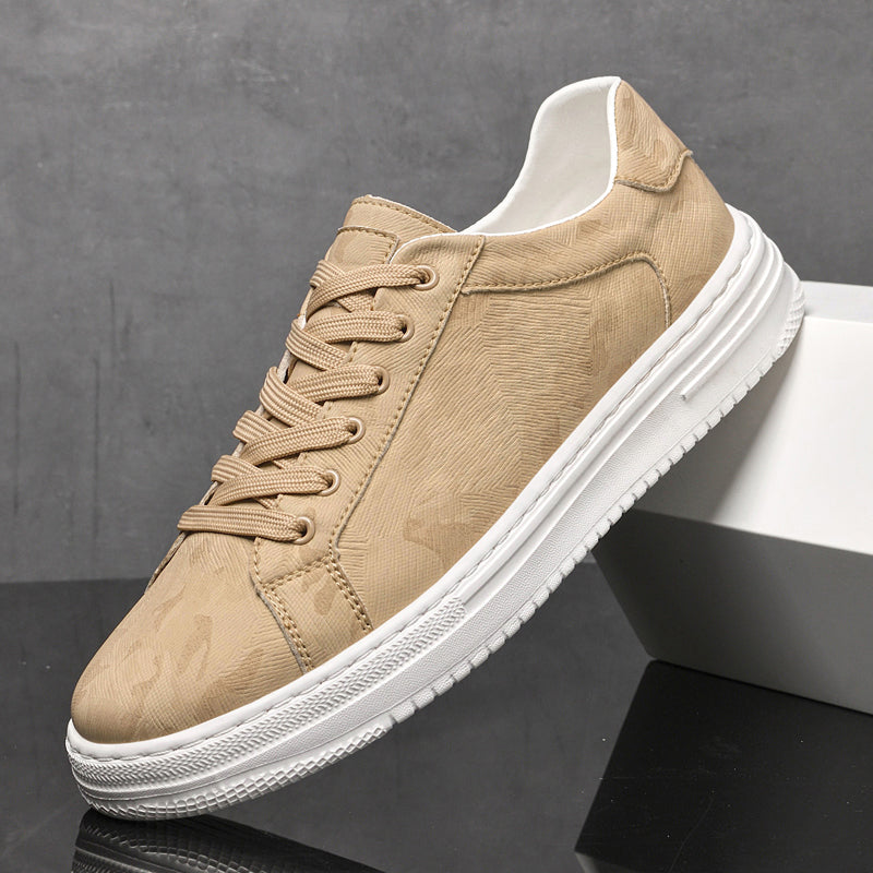 Leather Sneakers Premium Genuine Leather Versatile Daily