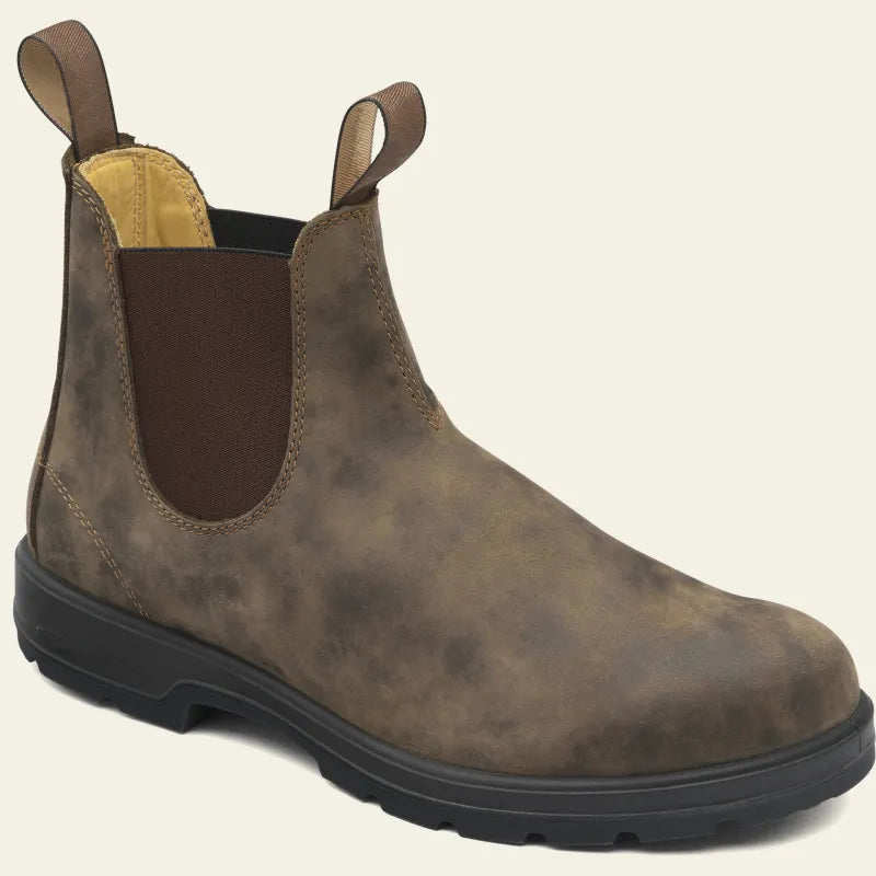 Botines impermeables sin cordones para mujer