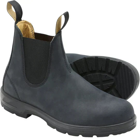 Botines impermeables sin cordones para mujer