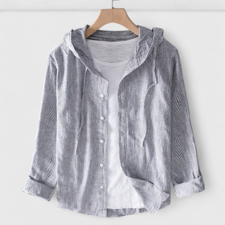 Lily | Elegante Bluse mit Kapuze