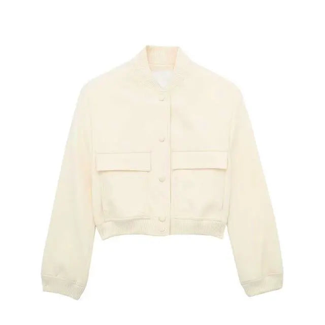 Women's Bomber Jacket Relaxed Fit Everyday Layer