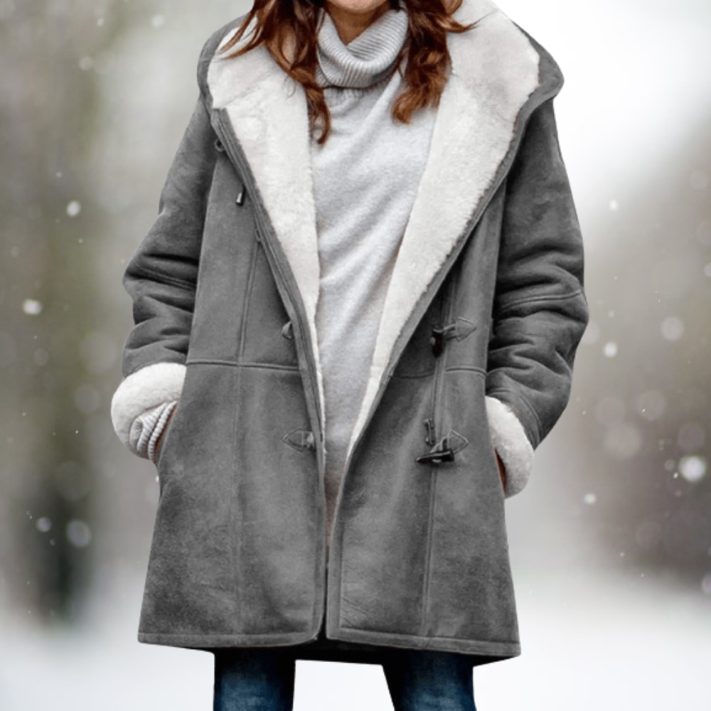 Jae | Chaqueta otoñal cálida de forro polar de ante