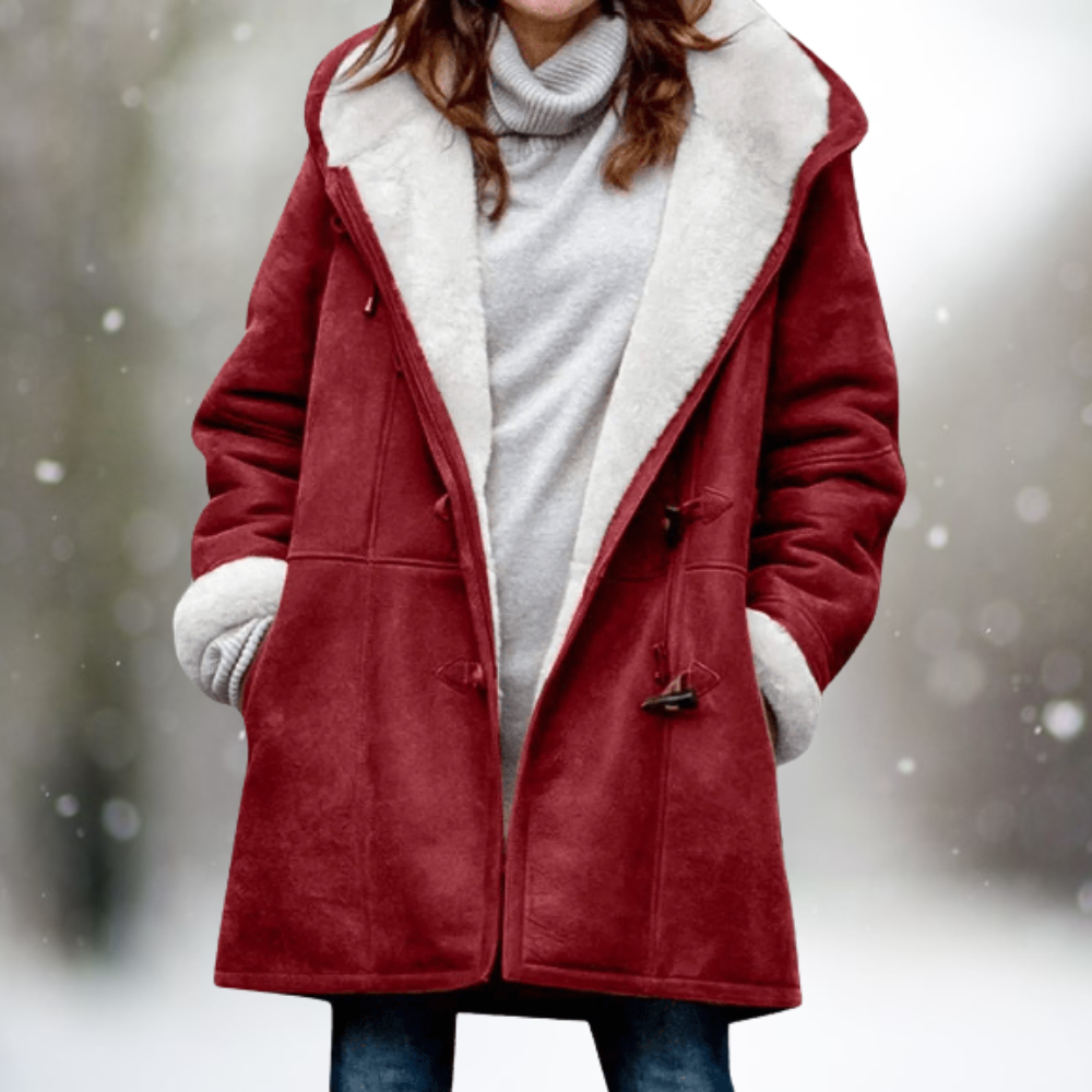 Jae | Chaqueta otoñal cálida de forro polar de ante