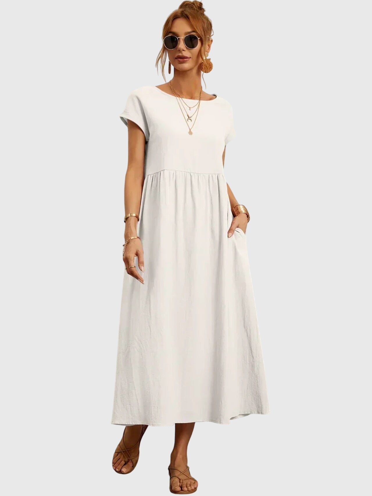 Annie | Casual Pocket Dress