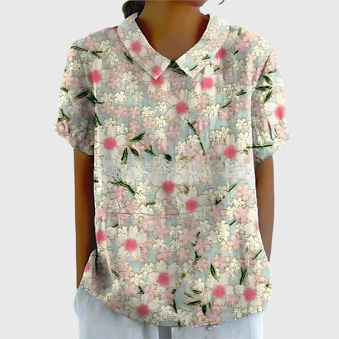 Lily | Blumenbluse
