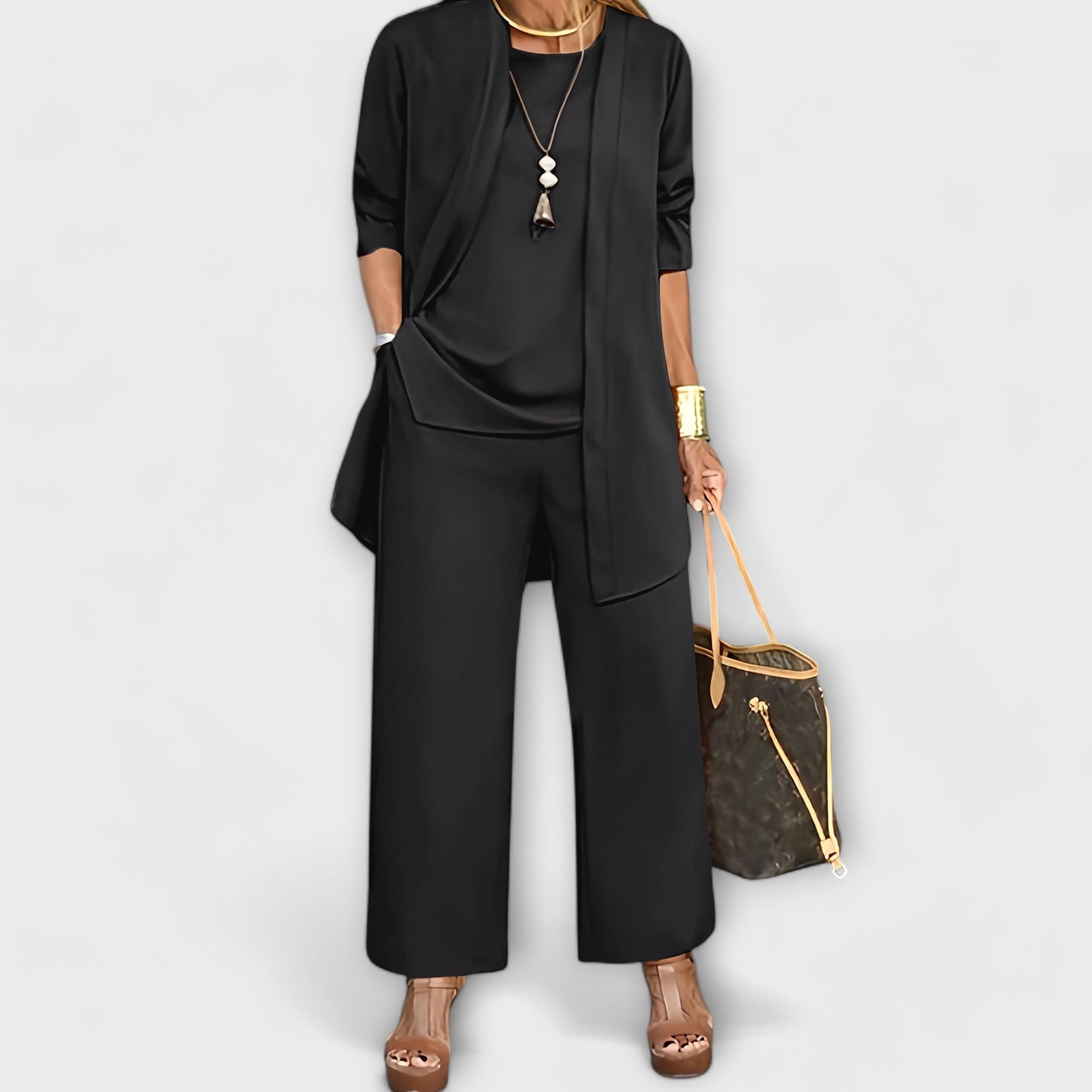 Annie | Conjunto Elegante de Tres Piezas