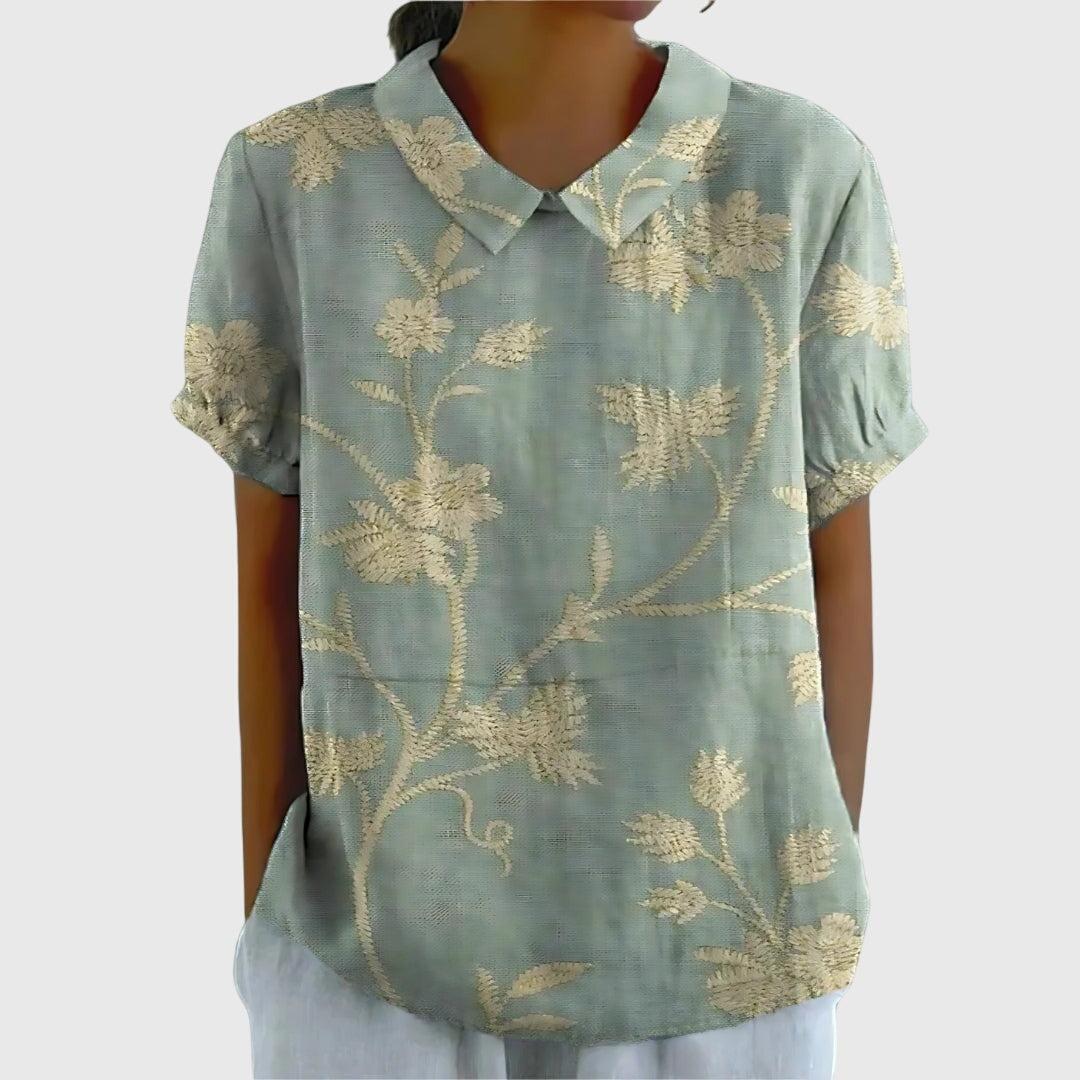 Lily | Blumenbluse