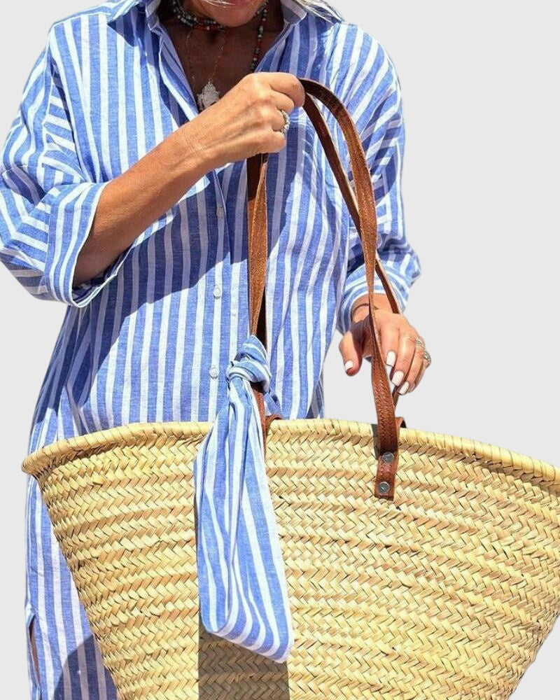Lily | Classic Striped Dress