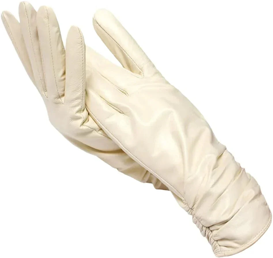 Gants classiques en cuir pour femme
