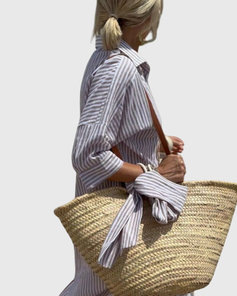 Lily | Classic Striped Dress