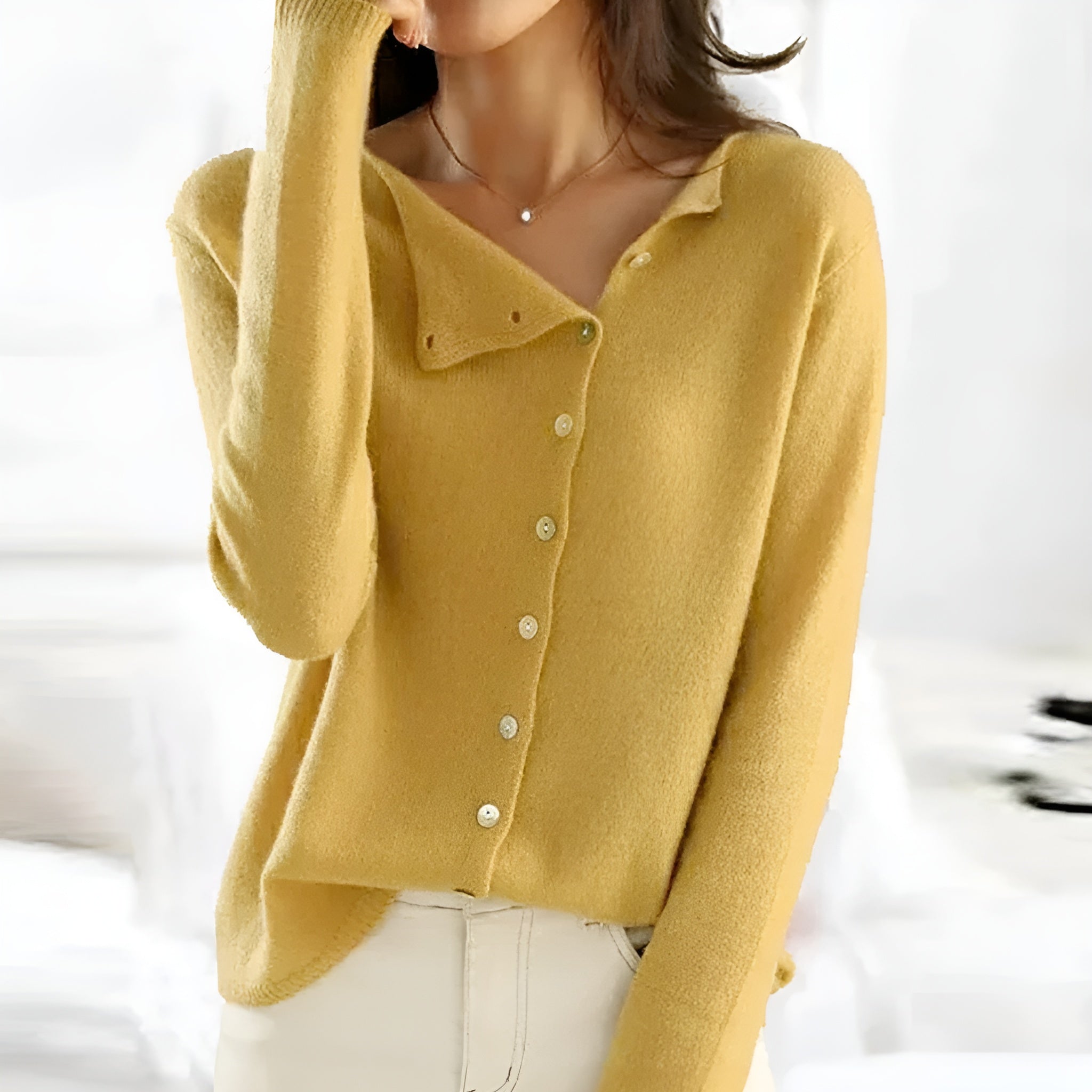 Sarah | Luxus-Strickjacke