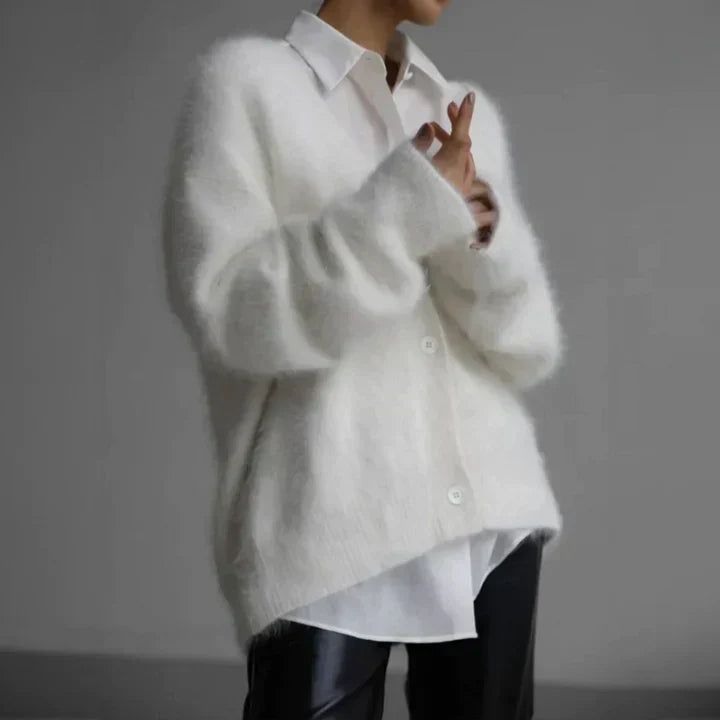 Women's Ultra-Soft Cardigan Silky Drape Everyday Layer