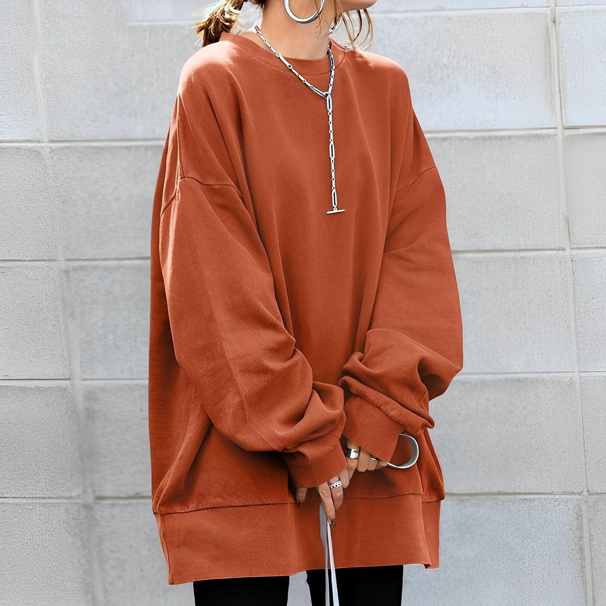 Women's Oversized Sweater Warm Comfortable Casual Style