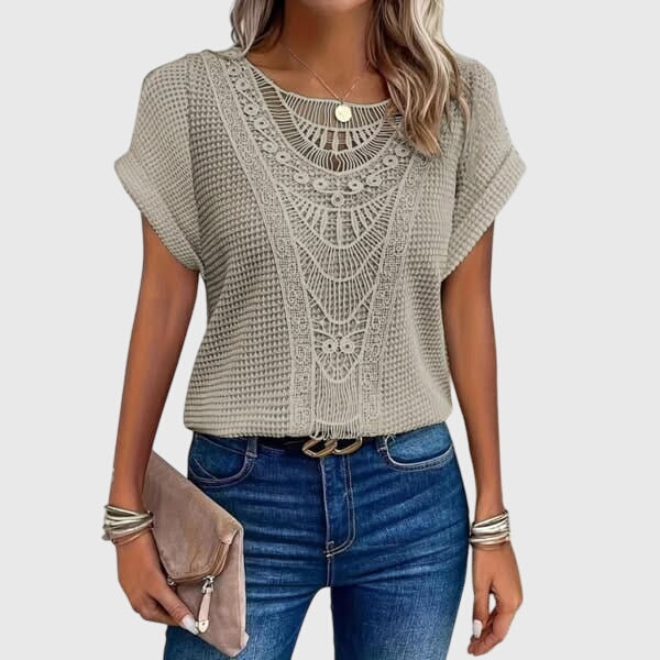 Lily | Elegante Bluse im Ibiza-Stil