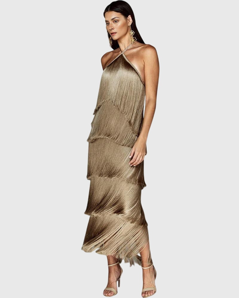 Lilie | Kleid mit Quaste