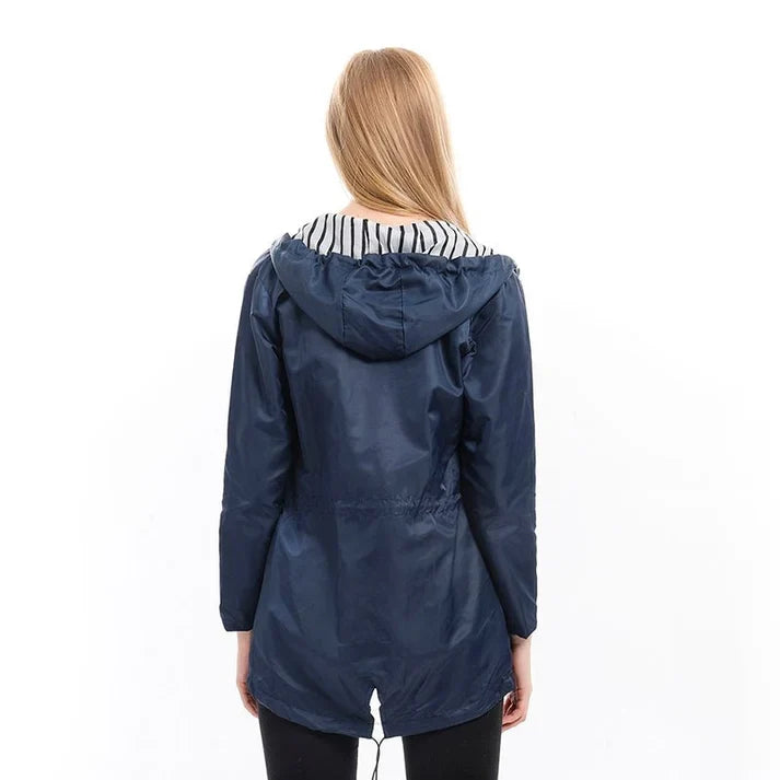 Women's Lightweight Waterproof Rain Jacket All-Year