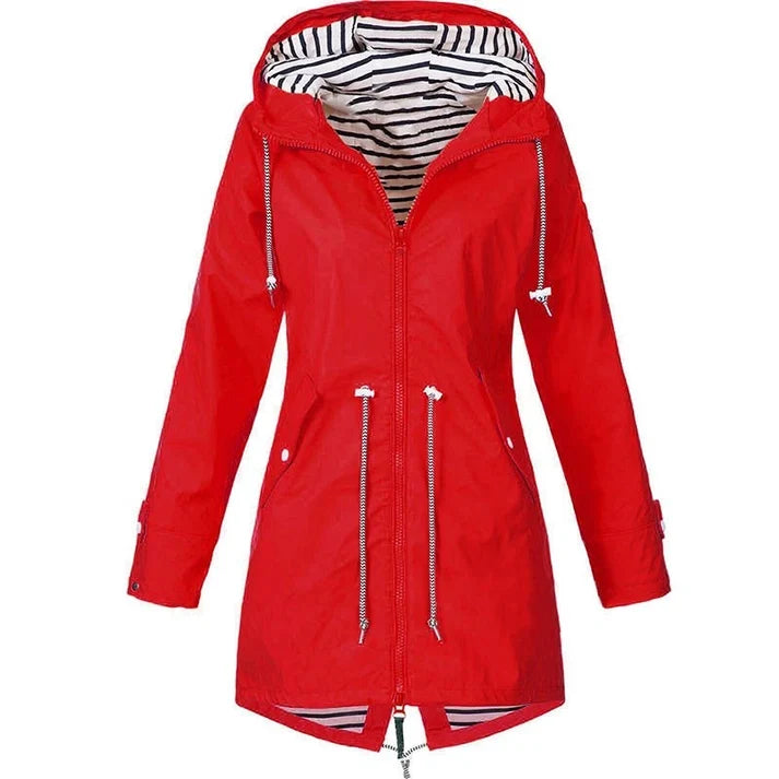 Women's Lightweight Waterproof Rain Jacket All-Year