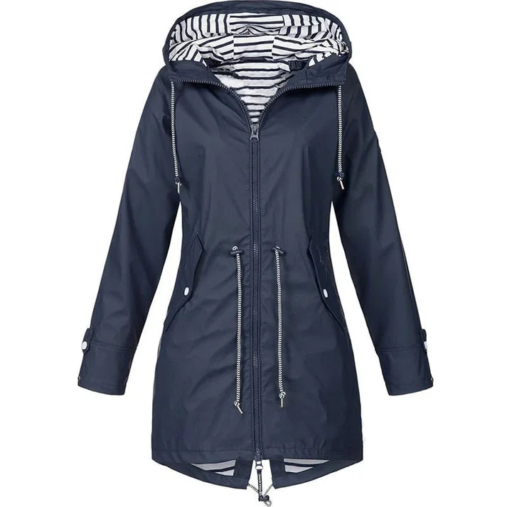 Women's Lightweight Waterproof Rain Jacket All-Year